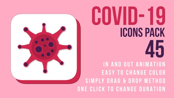 COVID-19 Icon Pack alt