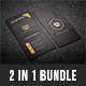 2 in 1 Business Card Bundle - GraphicRiver Item for Sale