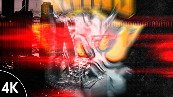 Glitch Opener Logo Reveal alt