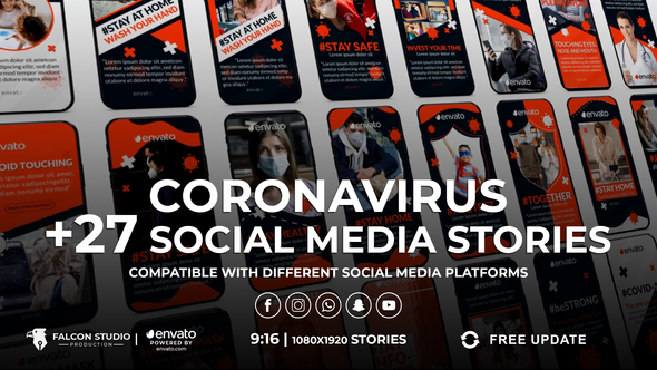 Coronavirus Social Media Stories