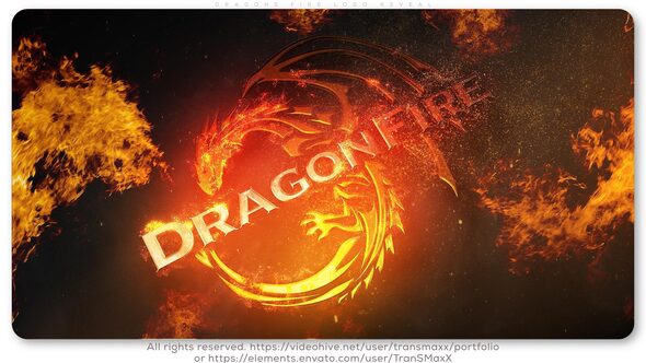 DragonS Fire Logo Reveal