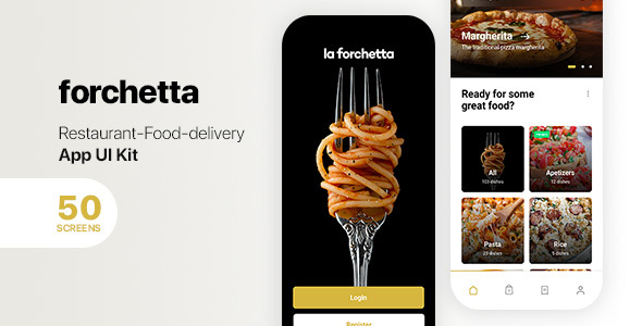 Forchetta Food App UI Kit