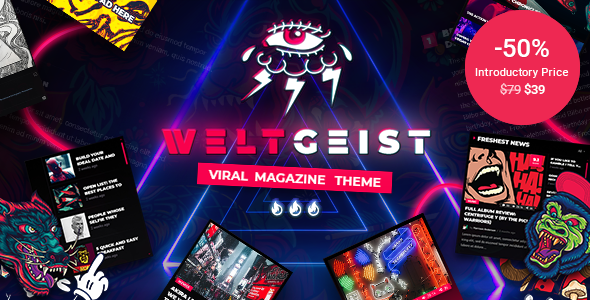 Weltgeist – Viral Magazine Theme Preview