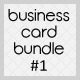 Business Card Bundle #1 - GraphicRiver Item for Sale