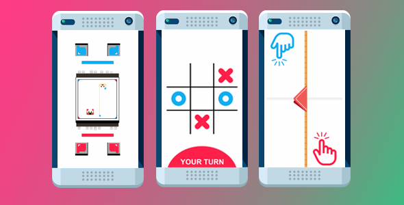 Blue VS Red | Two Player Game | HTML5 Construct 2/3 | Android & ios