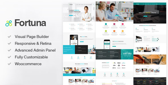 Fortuna - responsywny, uniwersalny motyw WordPress