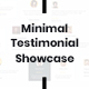 Testimonial-kit - Minimal testimonial showcase - CodeCanyon Item for Sale