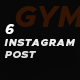 Instagram Post fitness - GraphicRiver Item for Sale