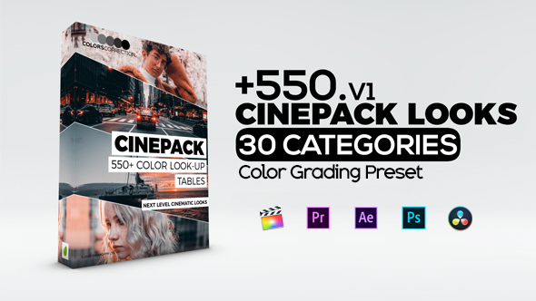 Cinepack - LUT Color Correction Presets