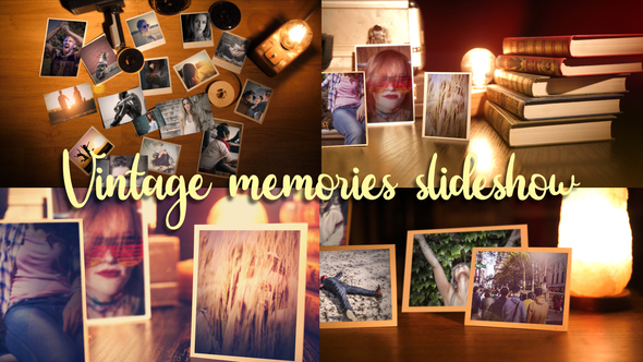 Vintage Memories Photo Slideshow alt