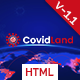 CovidLand | COVID-19 Corona Virus Medical Prevention Template - ThemeForest Item for Sale
