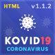 KOVID19 – Coronavirus (COVID-19) Prevention & Awareness HTML Template - ThemeForest Item for Sale