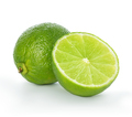 Lime closeup isolated on a white background. - PhotoDune Item for Sale