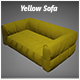 Yellow Sofa - 3DOcean Item for Sale