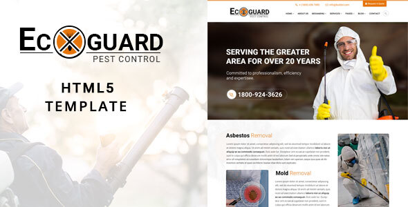 Ecoguard Pest Control HTML5 Template
