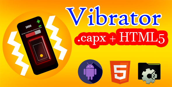 Vibrator App With Admob Ad Monitized (Construct 2 .Capx)