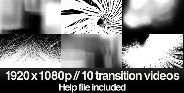 10 HD Transitions Bundle - E alt