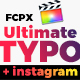 UltimateTypo - 120 Titles Pack FCPX - VideoHive Item for Sale
