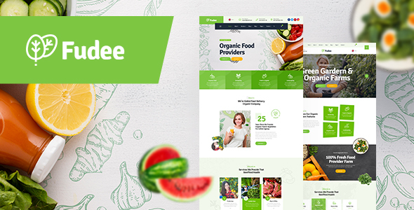 Fudee - Organic Food HTML5 Template