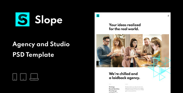 Slope – Agency & Studio PSD Template