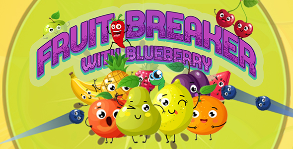 Fruit Breaker Game (HTML5) Bricks Breaker Game with Fruits