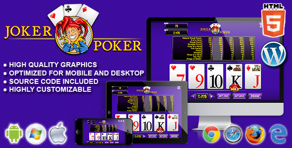 Joker Poker - gra kasynowa HTML5