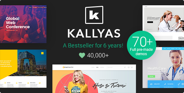 KALLYAS - Tema de WordPress multipropósito para comercio electrónico creativo
