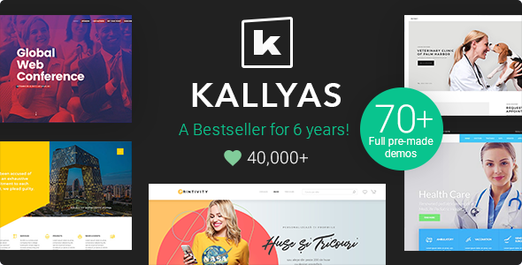 KALLYAS – Creative eCommerce Multi-Purpose WordPress Theme