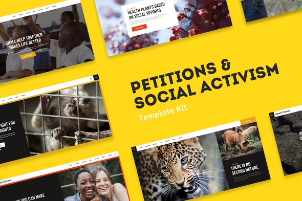 Impacto Patronus - Petitions & Social Activism Template Kit
