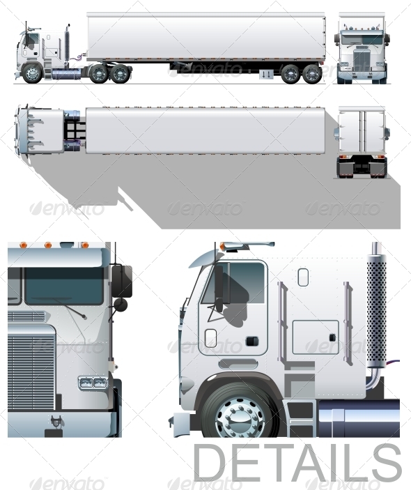 Commercial Semi-truck