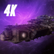 Space Carrier Arrival 4K - VideoHive Item for Sale