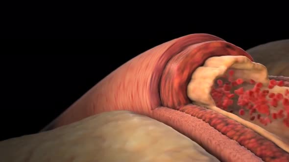 Normal blood pressure 3d medical