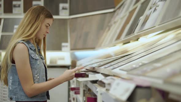 Customer in a Hardware Store