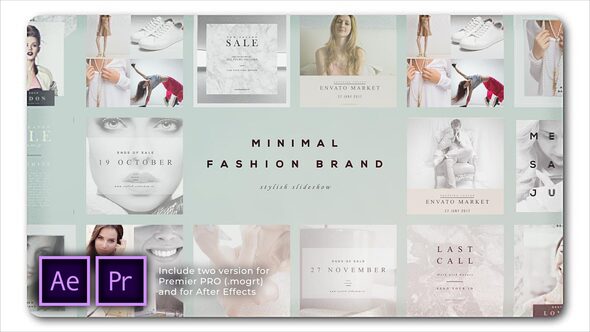 Fashion Brand Minimal Slideshow