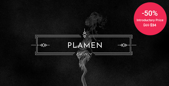 Plamen – Tobacco Store Theme Preview