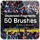 Dispersion Fragments - Photoshop Brushes - GraphicRiver Item for Sale