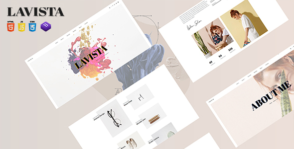 LAVISTA - Agency, Personal Template