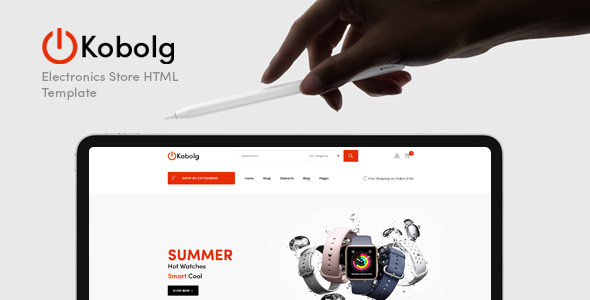 Kobolg - Electronics Store HTML Template