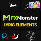 Lyric Elements And Scenes | FCPX - VideoHive Item for Sale