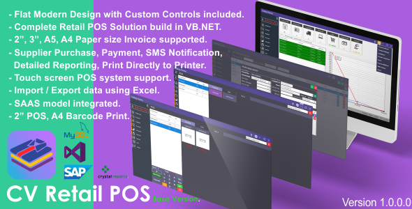 CV Retail POS | Complete POS Solution