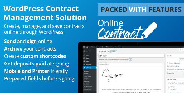 WP Online Contract