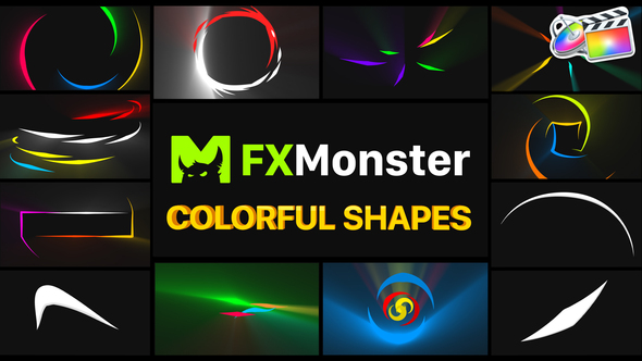 Colorful Shapes | FCPX alt