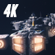 Space Ship Entering Hyperspace 4K - VideoHive Item for Sale