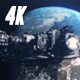 Space Ship Departing Earth 4K - VideoHive Item for Sale