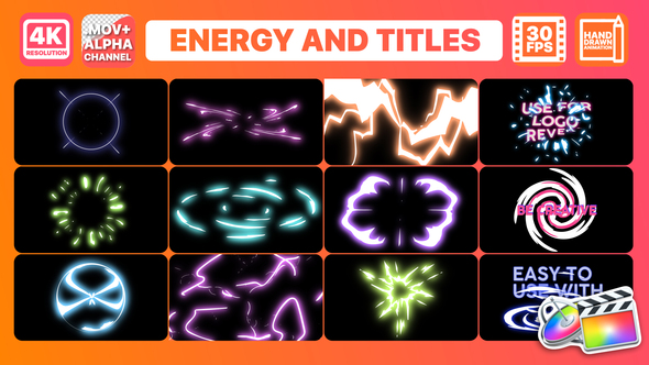 Energy And Titles | FCPX alt