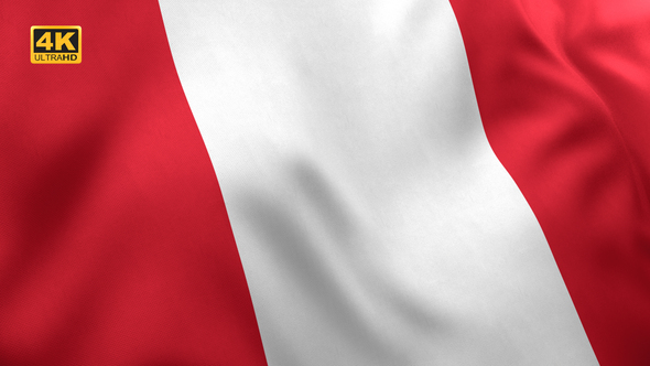 Peru Flag - 4K