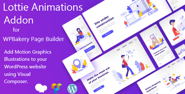Lottie Animations Addon for WPBakery Page Builder (Formerly Visual Composer)