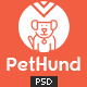 PetHund - Pet Shop and Veterinary PSD Template - ThemeForest Item for Sale
