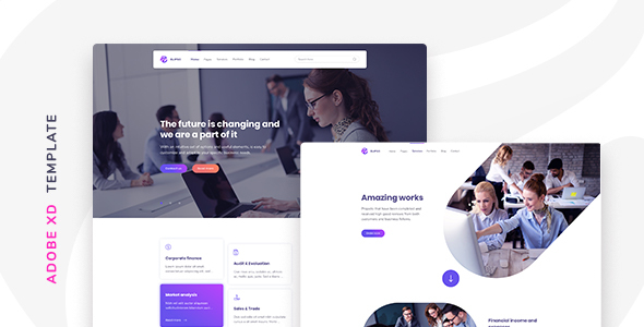 Elipso – Adobe XD Template