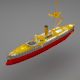 Battle ship - 3DOcean Item for Sale